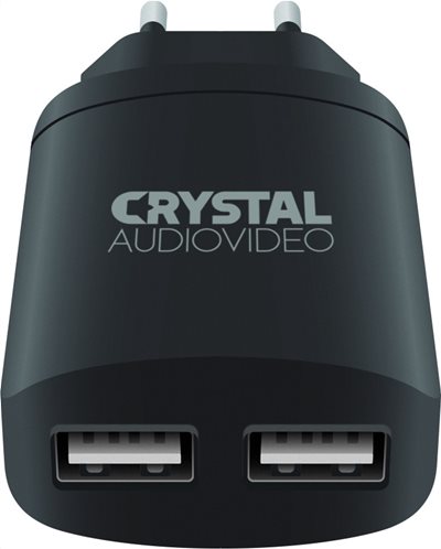 Crystal Audio Φορτιστής Dual USB 2.4A P2-2.4
