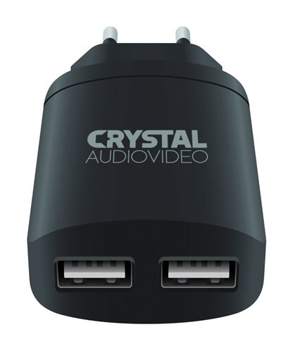 Crystal Audio Φορτιστής Dual USB 3.4A P2-3.4