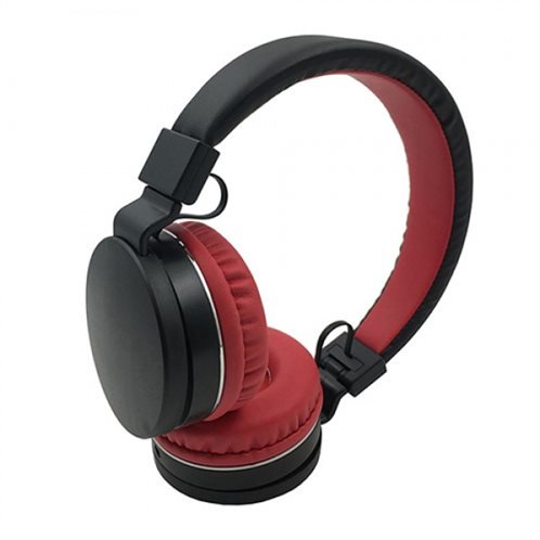 Crystal Audio Ακουστικά Κεφαλής OE-01-KR Μαύρο-Κόκκινο