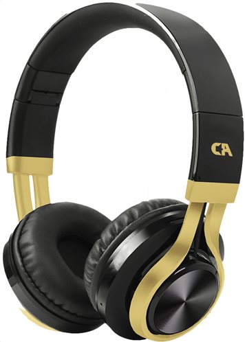 Crystal Audio Ακουστικά OE-02-KG Μαύρο Χρυσό