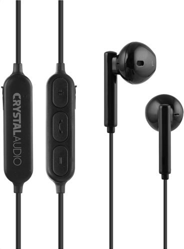 CRYSTAL AUDIO IN EAR Bluetooth™  Ακουστικά BIE-02-K BLACK