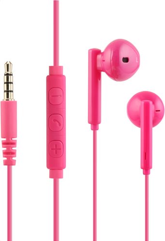 CRYSTAL AUDIO IN EAR Ακουστικά IE-02-P PINK