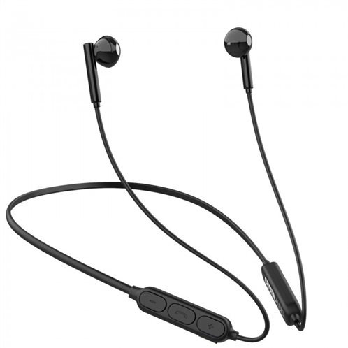 Crystal Audio Bluetooth Ακουστικά Ψείρες Neckband NB2-K Μαύρα