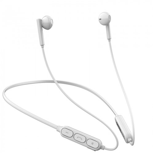 Crystal Audio Bluetooth Ακουστικά In-ear Neckband NB2-W Λευκά