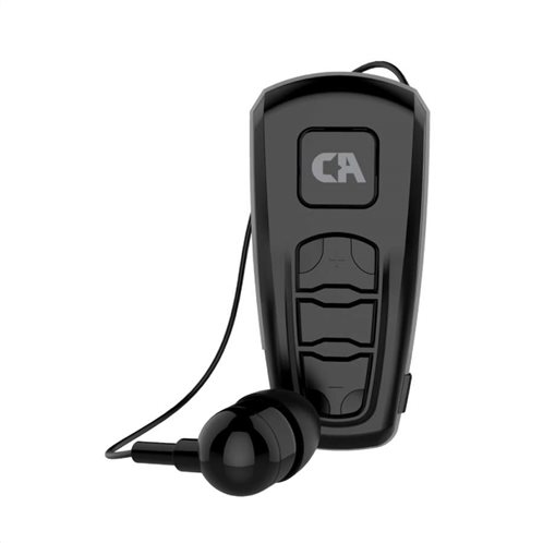 Crystal Audio Ακουστικά R2k Black Bluetooth Retractable Earphones