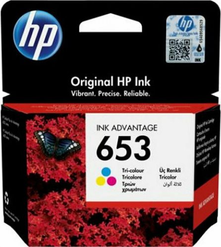 HP 653 Tri-color Ink Advantage