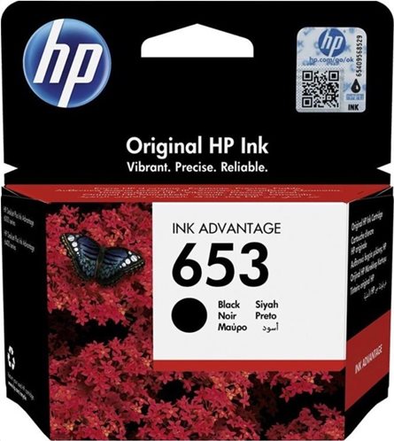 HP 653 Black Ink Advantage
