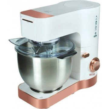 Primo Κουζινομηχανή με Κάδο Inox 1200W CM8001-1 Λευκό/Rose Gold