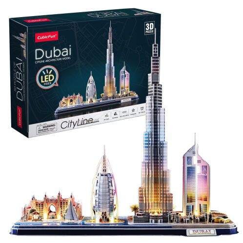 Dubai(with LED Light insideRequire 2XAA Batteries (not included)