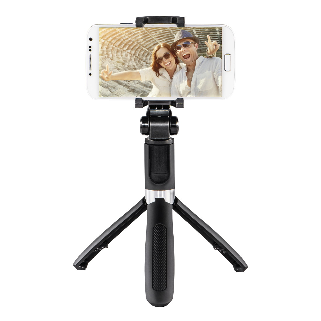 "Funstand 57" Selfie Stick, with Bluetooth Remote Shutter, black