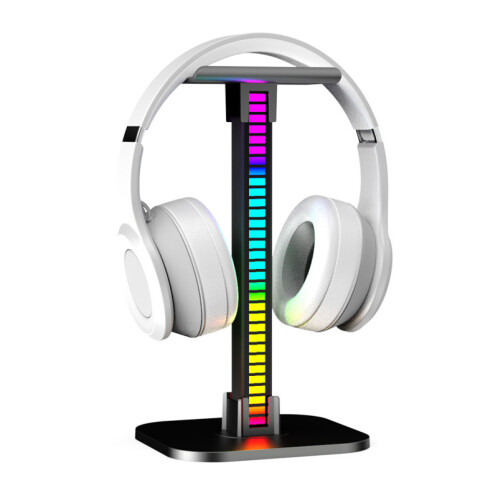 Xanlite βάση ακουστικών – φωτιστικό γραφειου με μικρόφωνο RGB usb επαναφορτιζόμενο