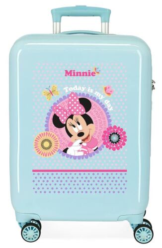 Disney Βαλίτσα καμπίνας 55x38x20cm σειρά Minnie Today is my day