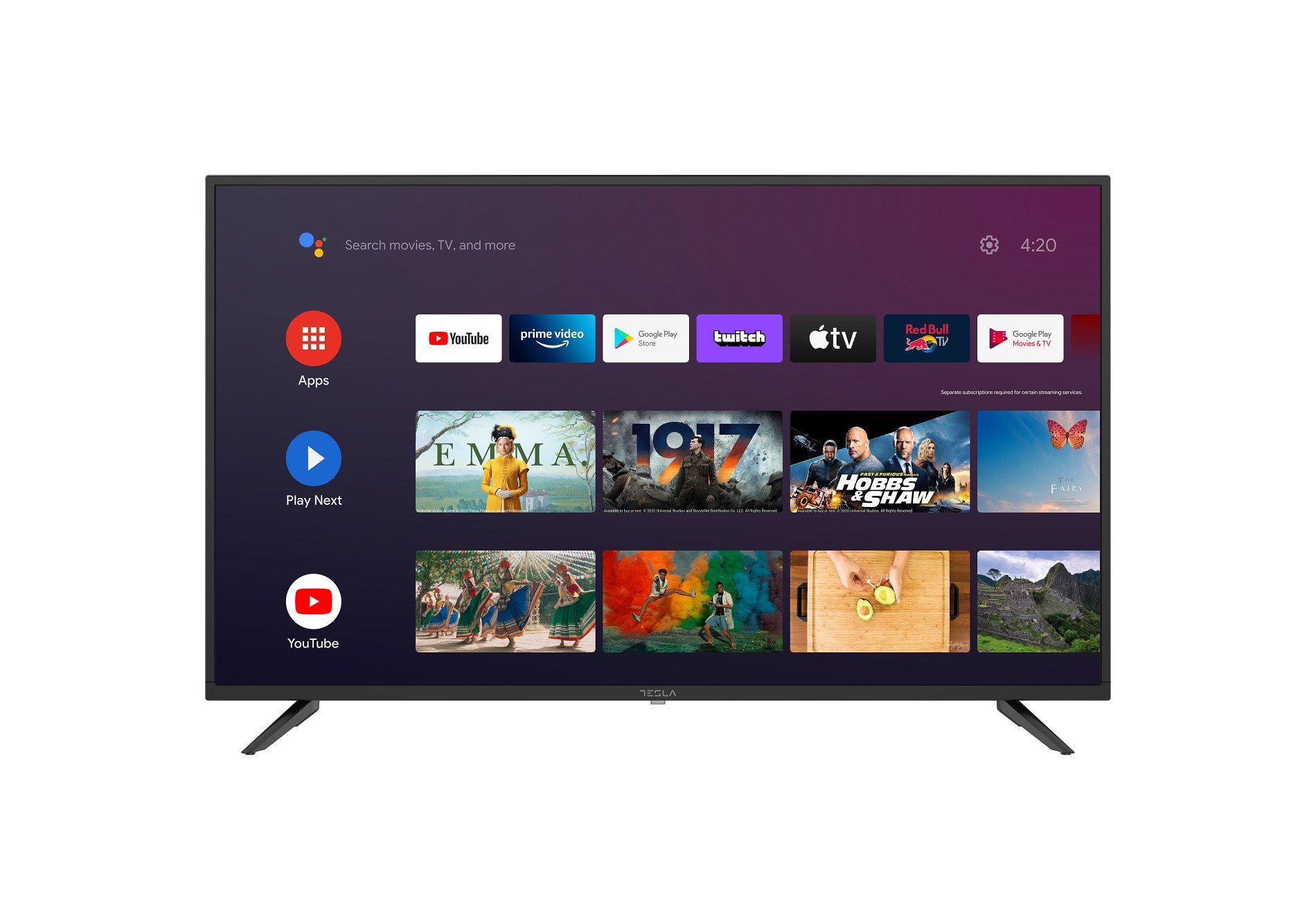 Tesla Android TV 50" 4K Ultra-HD 50E610BUS