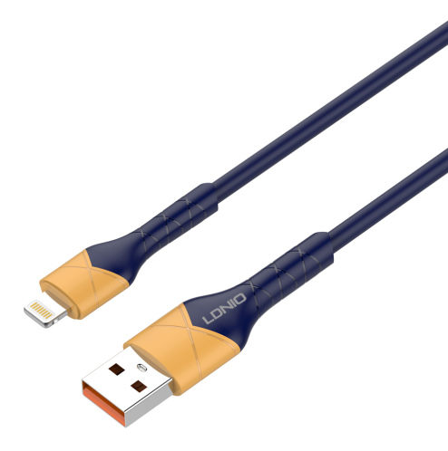 LDNIO καλώδιο Lightning σε USB LS801 30W 1m μπλε