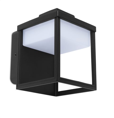 Lutec Απλίκα Φωτιστικό LED 9W Zoe Εξωτερικού χώρου IP54 Μαύρο