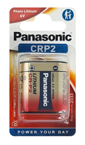 PANASONIC μπαταρία λιθίου CRP2 6V 1τμχ