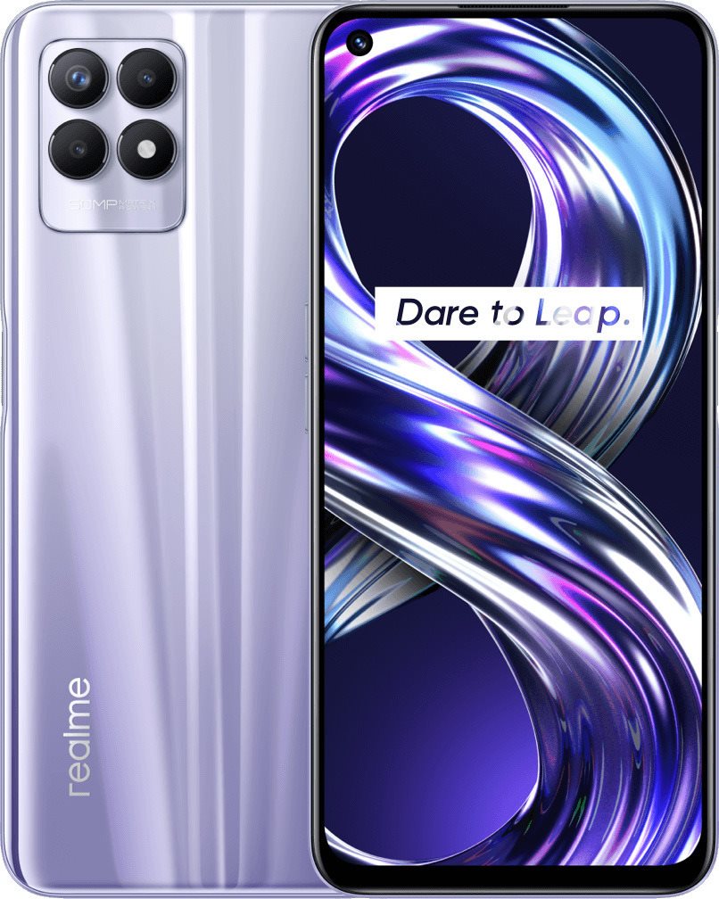 Realme Smartphone 8i 4GB/128GB Purple