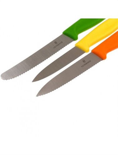 VICTORINOX Swiss Classic σετ 3 χρωματιστών Μαχαιριών κουζίνας