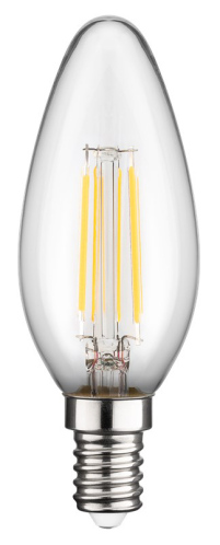 GOOBAY LED λάμπα candle 65390 E14 Filament 4W 2700K 470lm