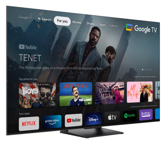 TCL Smart TV 65'' 4K QLED TV with Google TV and Game Master Pro 2.0 65C745