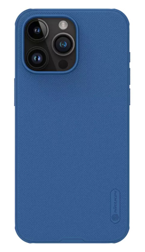 NILLKIN θήκη Super Frosted Shield Pro για iPhone 15 Pro Max μπλε