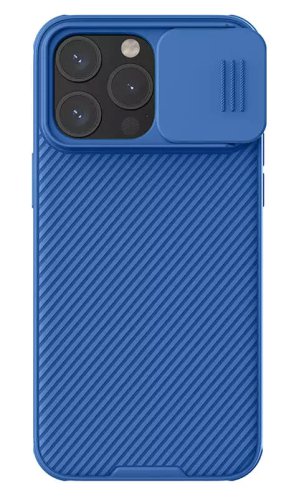 NILLKIN θήκη CamShield Pro για iPhone 15 Pro Max μπλε