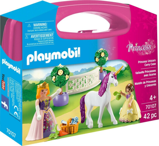 PLAYMOBIL Maxi Βαλιτσάκι Πριγκίπισσες με μονόκερο