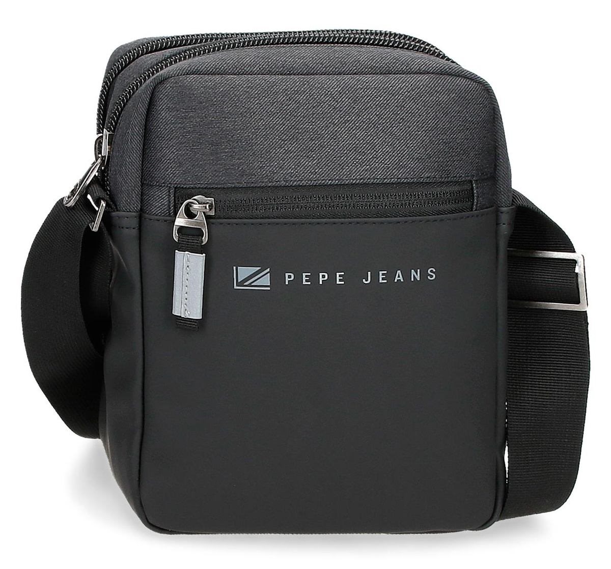 Pepe Jeans Τσαντάκι ώμου 22x17x7cm Jarvis Black