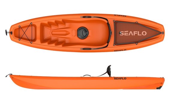 Seaflo,Kayak, Μονοθέσιο, πορτοκαλί
