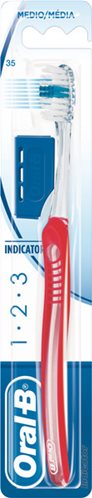 Oral-B 123 Indicator Χειροκίνητη Οδοντόβουρτσα 35 Μέτρια 1τεμ-75073744