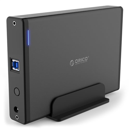 ORICO εξωτερική θήκη για 3.5" HDD 7688U3 USB3.0 5Gbps έως 12TB μαύρη