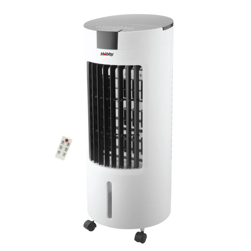 Hobby Air Cooler 80W με Λειτουργία Ιονιστή Λευκό/Μαύρο με Τηλεχειριστήριο HAC-80582