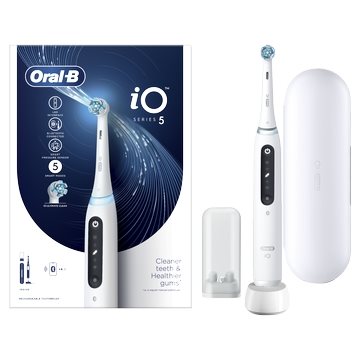 Oral-B Ηλεκτρική Οδοντόβουρτσα iO Series 5 80364165 Λευκή