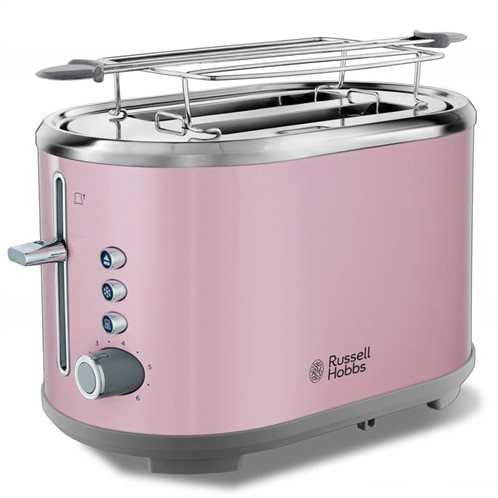 Russell Hobbs Φρυγανιέρα 930W Bubble Soft Pink Toaster 25081-56