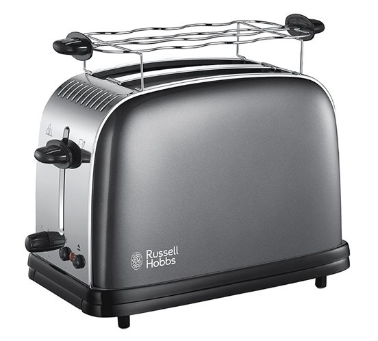Russell Hobbs Φρυγανιέρα Colours Plus Storm Grey Toaster 23332-56