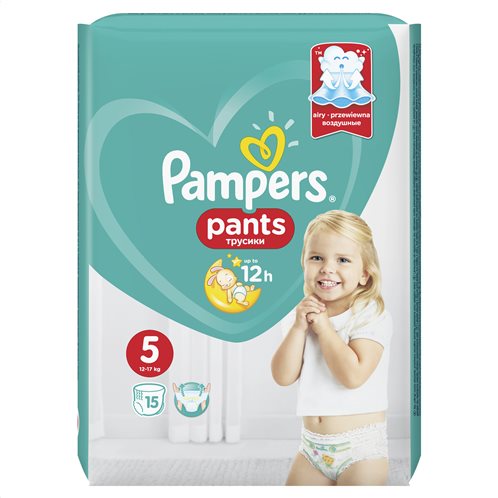 Pampers Pants Carry Pack Μέγεθος 5 (12-17kg) 15 Πάνες-βρακάκι 81696616