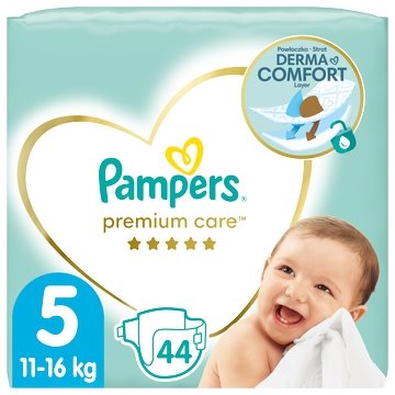 PAMPERS Premium Care Μέγεθος 5, (11kg-16kg) - 44 Πάνες - 81765777