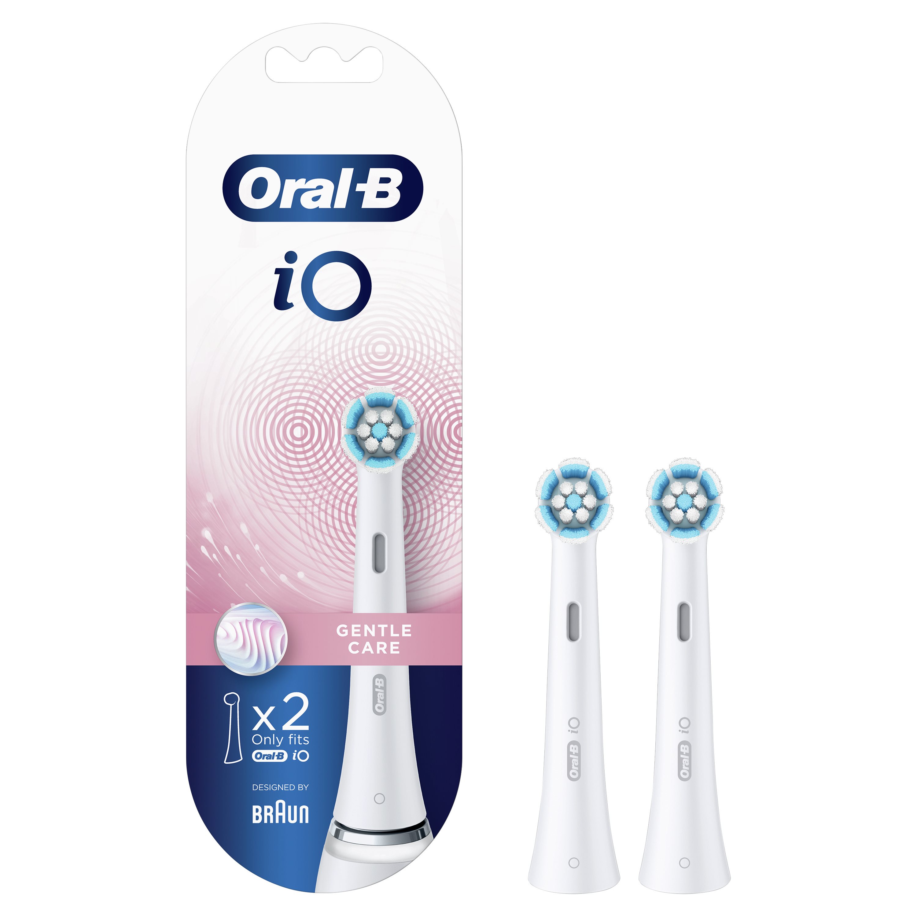 Oral-B Ανταλλακτικές Κεφαλές iO Gentle Care White 2τμχ.