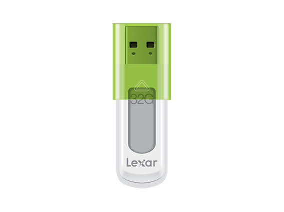 32GB Lexar® JumpDrive® S50 USB flash drive - Green