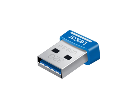 Lexar 32GB JumpDrive S45 USB 3.0 flash drive (150MB/s- blue)