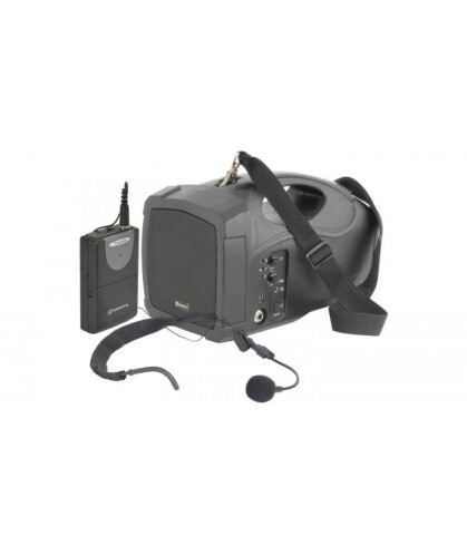 ADASTRA H25B HANDHELD PA SYSTEM WITH NECKBAND MIC AND BLUETOOTH
