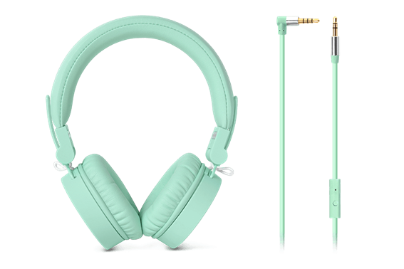 Fresh 'n Rebel Ακουστικά Στέκα Headphone Caps  Peppermint  (Πράσινο Ανοιχτό)