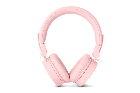 Fresh 'n Rebel Ασύρματα Ακουστικά Στέκα Bluetooth Caps Headphone  Cupcake (Ροζ)