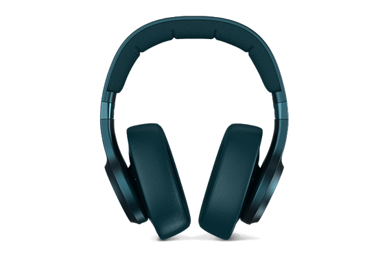 FNR Clam Wireless over-ear headphones Petrol Blue