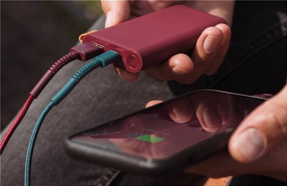 FnR Powerbank 12000 mAh USBC Storm Grey allSmart