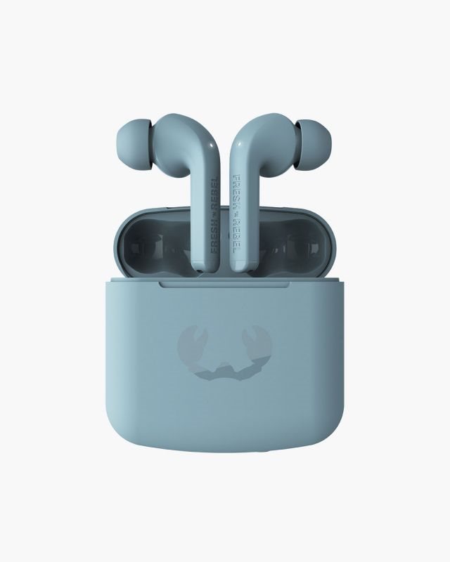 Fresh And Rebel True Wireless Ακουστικά με Θήκη In-ear Headphones Twins 1 Tip Dusky Blue