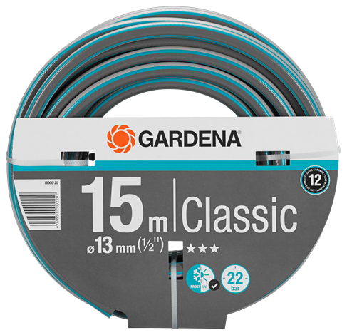 Gardena Λάστιχο Classic 1/2"- 15m