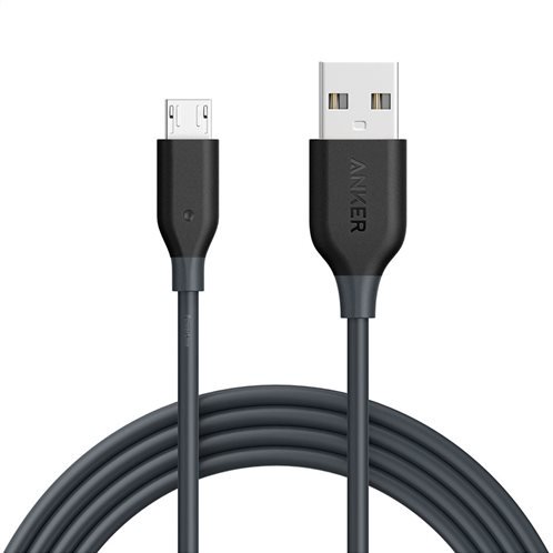 ANKER POWERLINE MICRO USB CABLE, 1.8M, BLACK