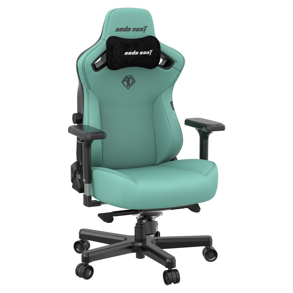 Anda Seat Kaiser 3 XL Καρέκλα Gaming Δερματίνης με Ρυθμιζόμενα Μπράτσα Elegant Green