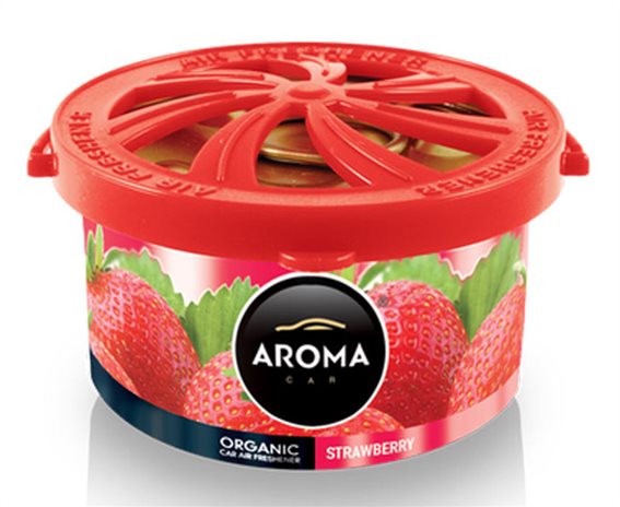 AROMA CAR αρωματικό αυτοκινήτου Organic A92091 40g Strawberry